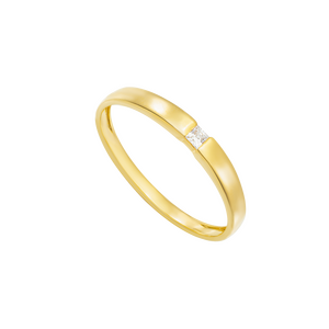 Nhẫn cưới Vàng 14K Đính đá ECZ PNJ XM00Y005980