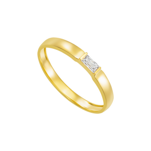 Nhẫn cưới nam Vàng 14K Đính đá ECZ PNJ XM00Y005982