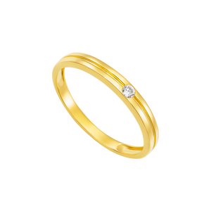 Nhẫn nam Vàng 14K Đính đá ECZ PNJ XM00Y005989