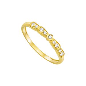 Nhẫn cưới Vàng 14K Đính đá ECZ PNJ XMXMY017128