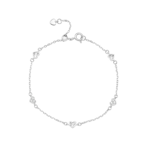 Lắc tay Bạc đính đá PNJSilver XMXMW060301