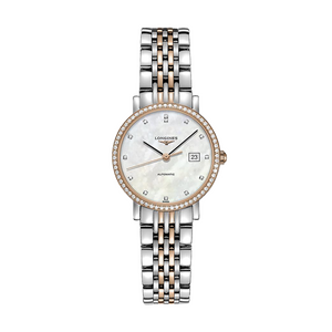 Đồng hồ Longines The Longines Elegant Collectio Nữ L4.310.5.88.7 Dây thép không gỉ 316L+vàng18K 26 MM