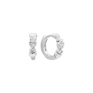 Bông tai Bạc đính đá PNJSilver XMXMW060285