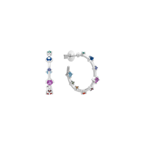 Bông tai Bạc đính đá STYLE By PNJ ZTZTW060003