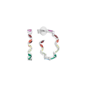 Bông tai Bạc đính đá STYLE By PNJ ZTZTW060009