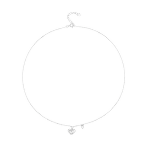 Dây cổ Bạc đính đá PNJSilver XM00W060056