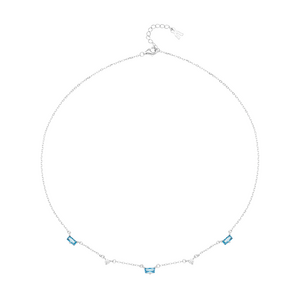 Dây cổ Bạc đính đá STYLE By PNJ ZTZTW060013