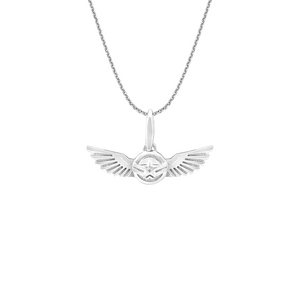 Mặt dây chuyền nam Bạc đính đá Marvel | PNJ Marvel Captain America XM00W000044