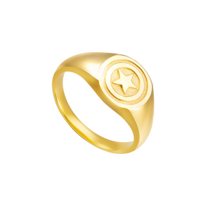 Nhẫn nam Bạc Marvel | PNJ Marvel Captain America 0000Y000150