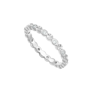 Nhẫn Bạc đính đá PNJSilver XMXMW060242