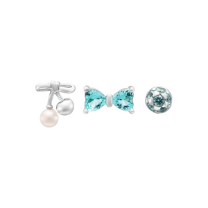 Bông tai Bạc đính đá STYLE By PNJ BELLA FESTA PFZTW000001