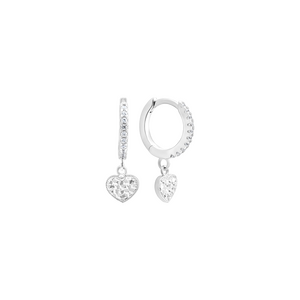 Bông tai Bạc đính đá PNJSilver XMXMW060303