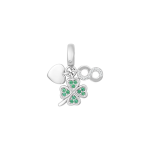 Hạt Charm Bạc đính đá PNJSilver ZTXMW060022