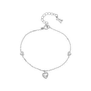 Lắc tay Bạc đính đá STYLE By PNJ XMXMW060310