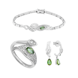 Bộ trang sức Vàng trắng PNJ 00013-00015