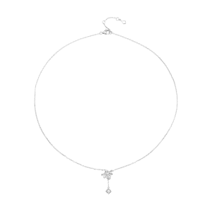 Dây cổ Kim cương Vàng Trắng 14K PNJ My First Diamond DDDDW001060