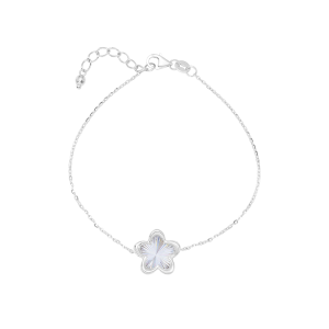 Lắc tay Vàng Trắng Ý 18K PNJ 0000W061064