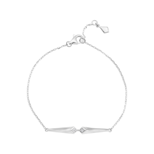 Lắc tay Kim cương Vàng Trắng 14K PNJ My First Diamond DD00W000618