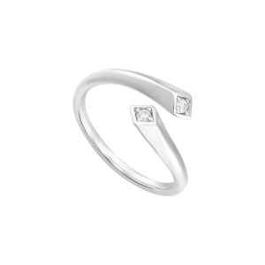 Nhẫn Kim cương Vàng Trắng 14K PNJ My First Diamond DD00W006241