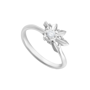 Nhẫn Kim cương Vàng Trắng 14K PNJ My First Diamond DD00W006244