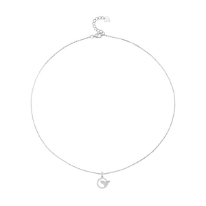 Dây cổ Bạc đính đá PNJSilver XMXMW060230