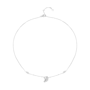 Dây cổ Kim cương Vàng Trắng 14K PNJ My First Diamond DDDDW001065