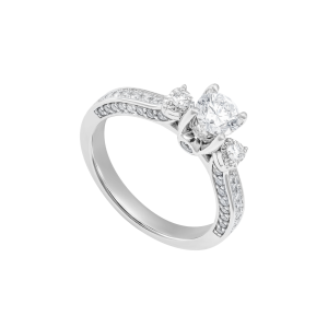 Nhẫn Kim cương Vàng Trắng 14K PNJ DDDDW014953