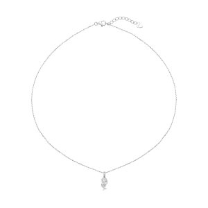 Dây cổ Bạc đính đá PNJSilver XMXMW060224