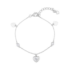 Lắc tay Bạc đính đá PNJSilver XMXMW060327