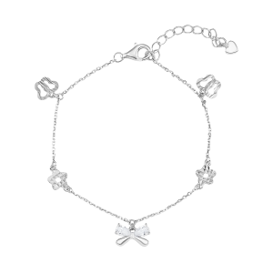 Lắc tay Bạc đính đá PNJSilver XMXMW060329