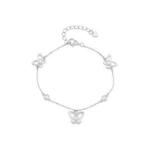 Lắc tay Bạc đính đá PNJSilver XMXMW060335