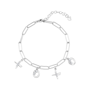 Lắc tay Bạc đính đá PNJSilver XMXMW060346