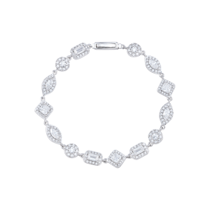 Lắc tay Bạc đính đá PNJSilver XMXMW060350