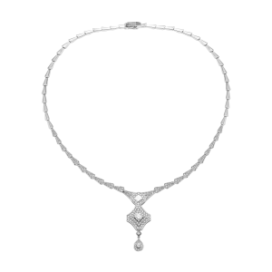 Dây cổ Kim cương Vàng Trắng 14K PNJ DDDDW000941