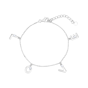 Lắc tay Bạc đính đá PNJSilver XMXMW060343