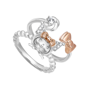 Nhẫn Bạc đính đá PNJ ❤️ KUROMI XMXMH000052