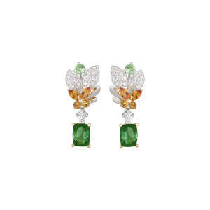 Bông tai Vàng 14K Đính đá Tourmaline PNJ TMMXC000004