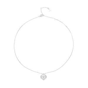 Dây cổ Kim cương Vàng Trắng 14K PNJ Aladin DDDDW001037