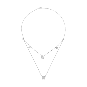 Dây cổ Bạc đính đá PNJ ❤️ KUROMI XMXMW000084