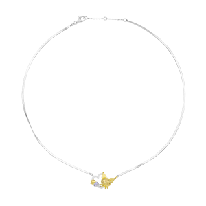 Dây cổ Bạc đính đá PNJ ❤️ KUROMI ZTZTC000001