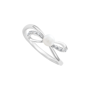 Nhẫn Vàng 10K Đính Ngọc trai Freshwater STYLE By PNJ BELLA FESTA PFXMW000353