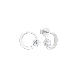 Bông tai Bạc đính đá STYLE By PNJ XM00W060063