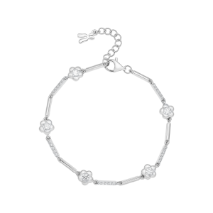 Lắc tay Bạc đính đá STYLE By PNJ XMXMW000072