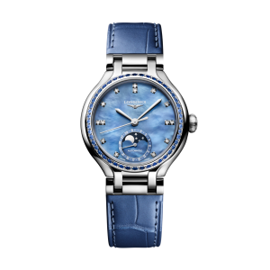 Đồng hồ Longines Longines PrimaLuna Nữ L8.126.0.97.2 Dây da tổng hợp 34 MM