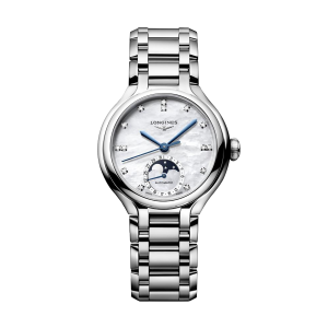 Đồng hồ Longines Longines PrimaLuna Nữ L8.126.4.87.6 Dây thép không gỉ 316L 34 MM