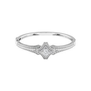 Vòng tay Kim cương Vàng Trắng 14K PNJ Timeless Diamond DDDDW001157