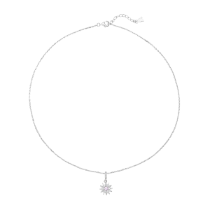 Dây cổ Bạc đính đá STYLE By PNJ ZTXMW060039