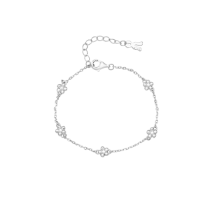 Lắc tay Bạc đính đá STYLE By PNJ XMXMW060402