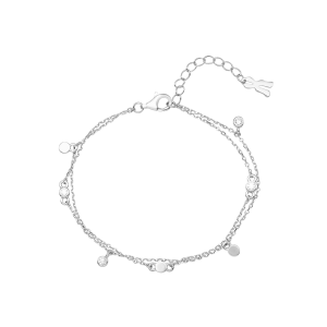 Lắc tay Bạc đính đá STYLE By PNJ XMXMW060405