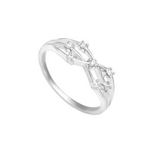 Nhẫn Bạc đính đá STYLE By PNJ XMXMW060307